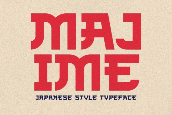 폰트 Majime