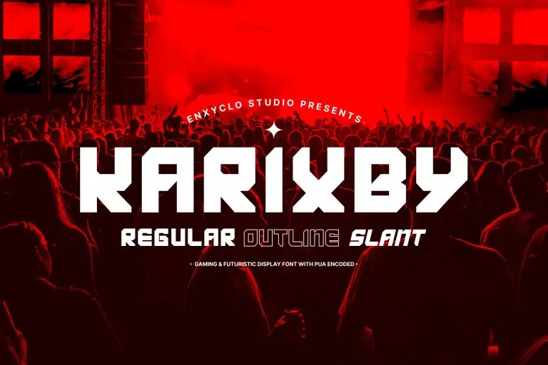 폰트 Karixby