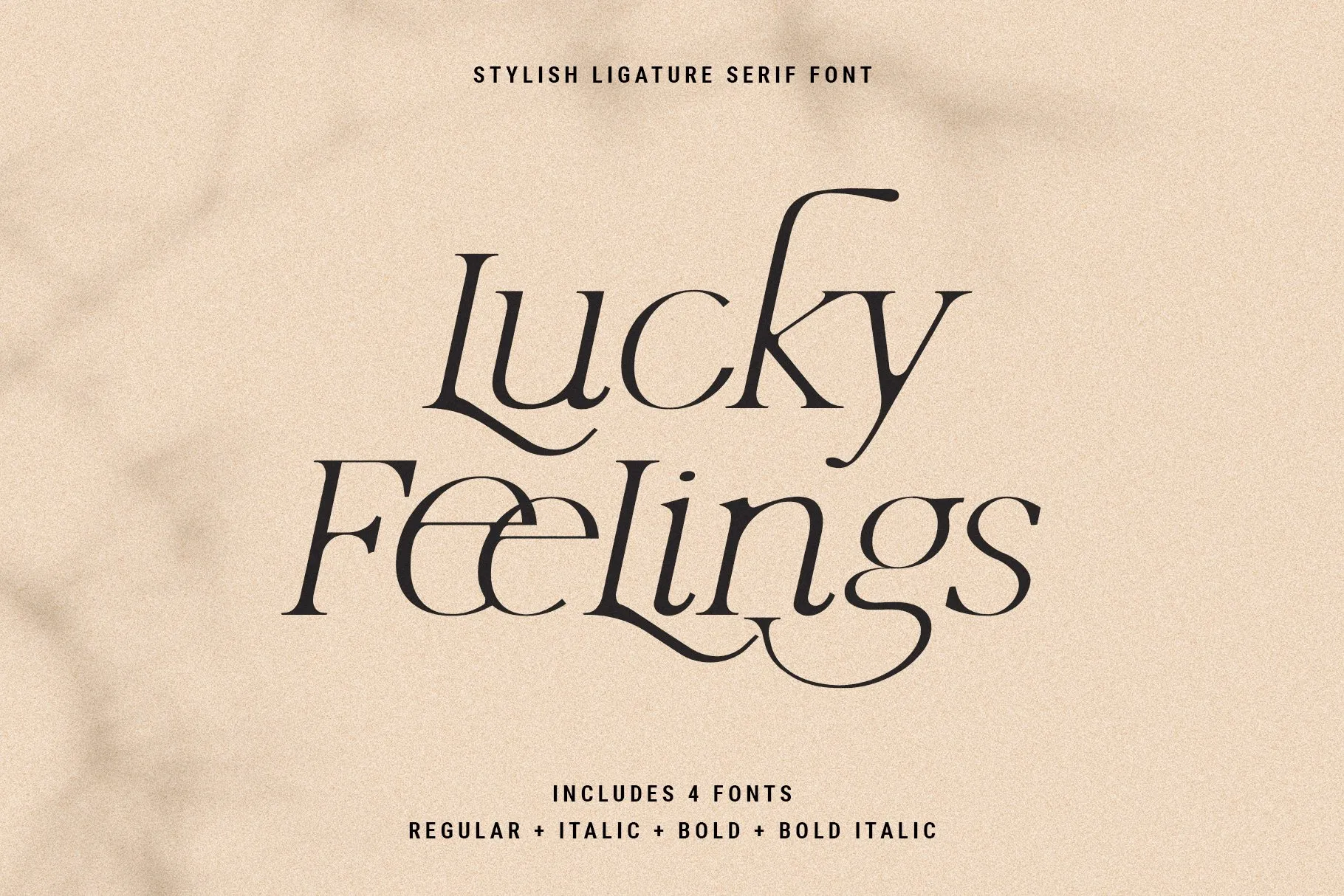 폰트 Lucky Feelings