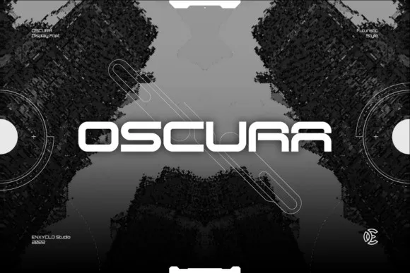 폰트 Oscura
