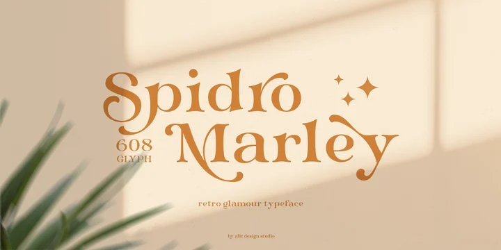 폰트 Spidro Marley