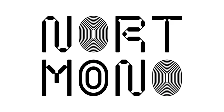 폰트 Nort Mono