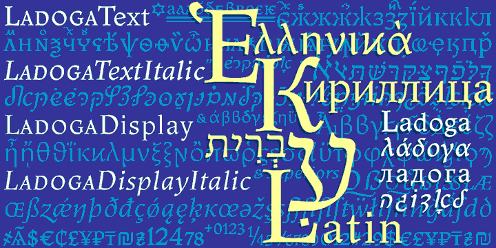폰트 Ladoga