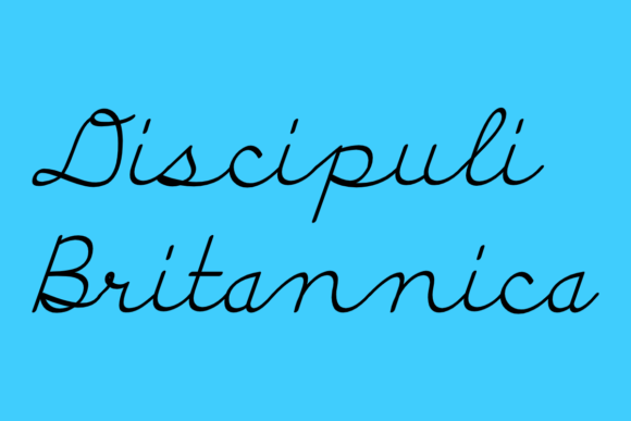 폰트 Discipuli Britannica