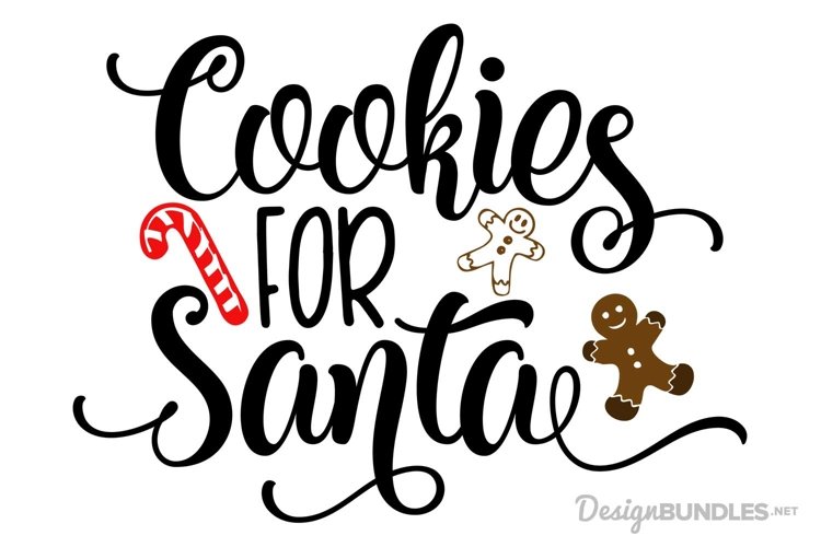 폰트 Cookies For Santa
