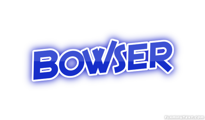폰트 Bowser
