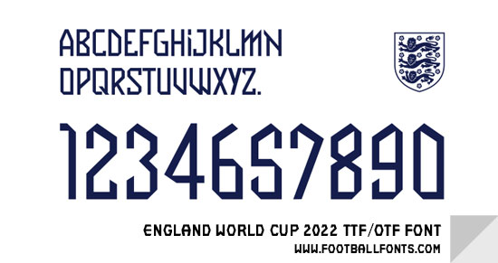 폰트 England FC 2022