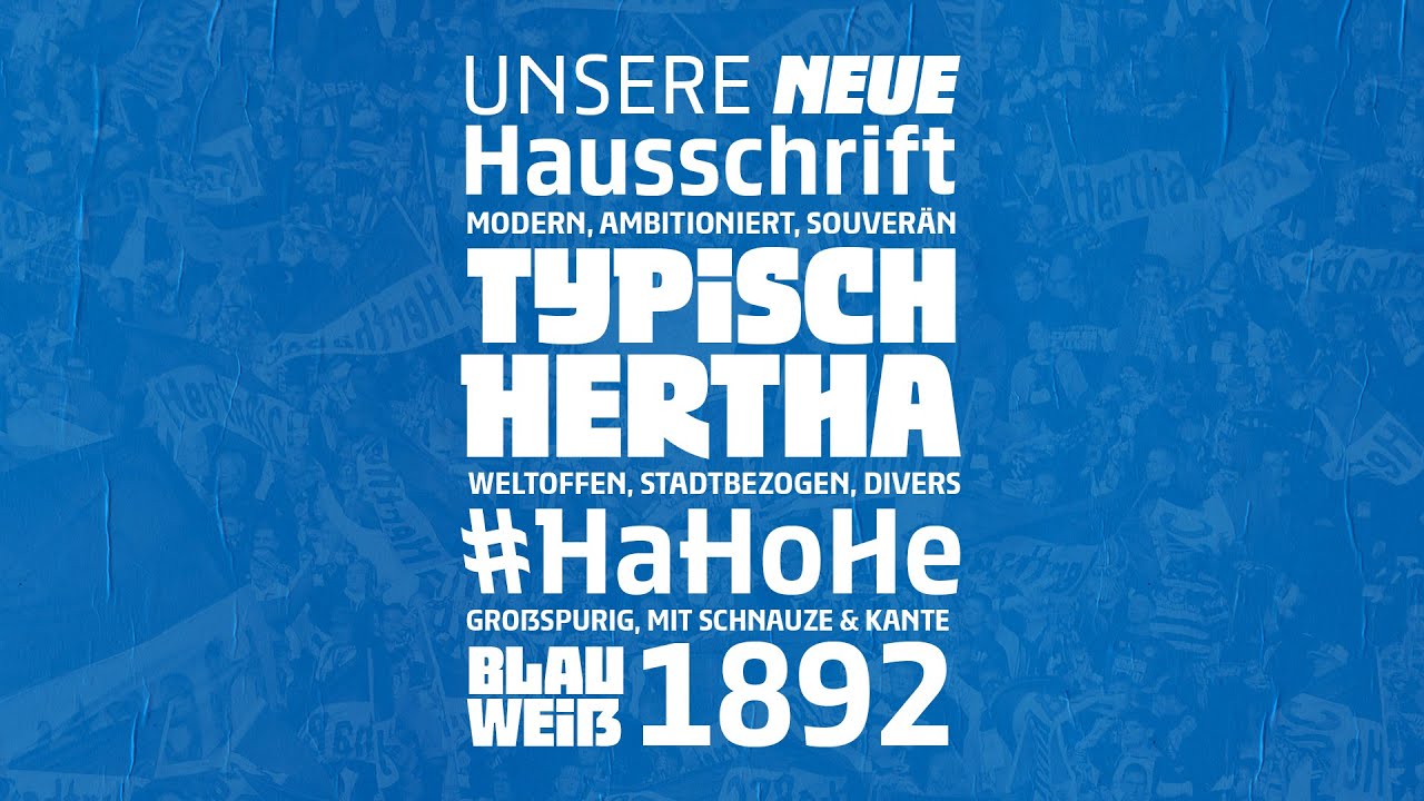 폰트 Hertha BSC