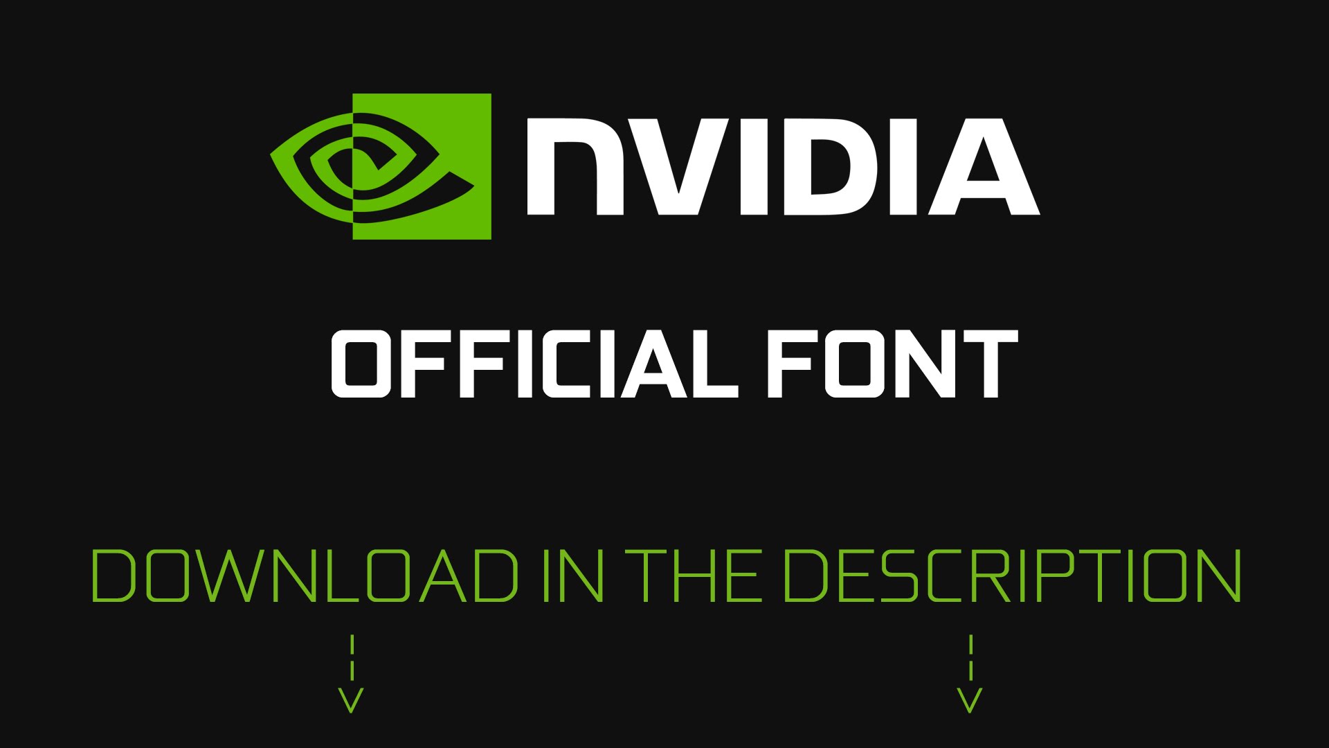 폰트 Nvidia Sans