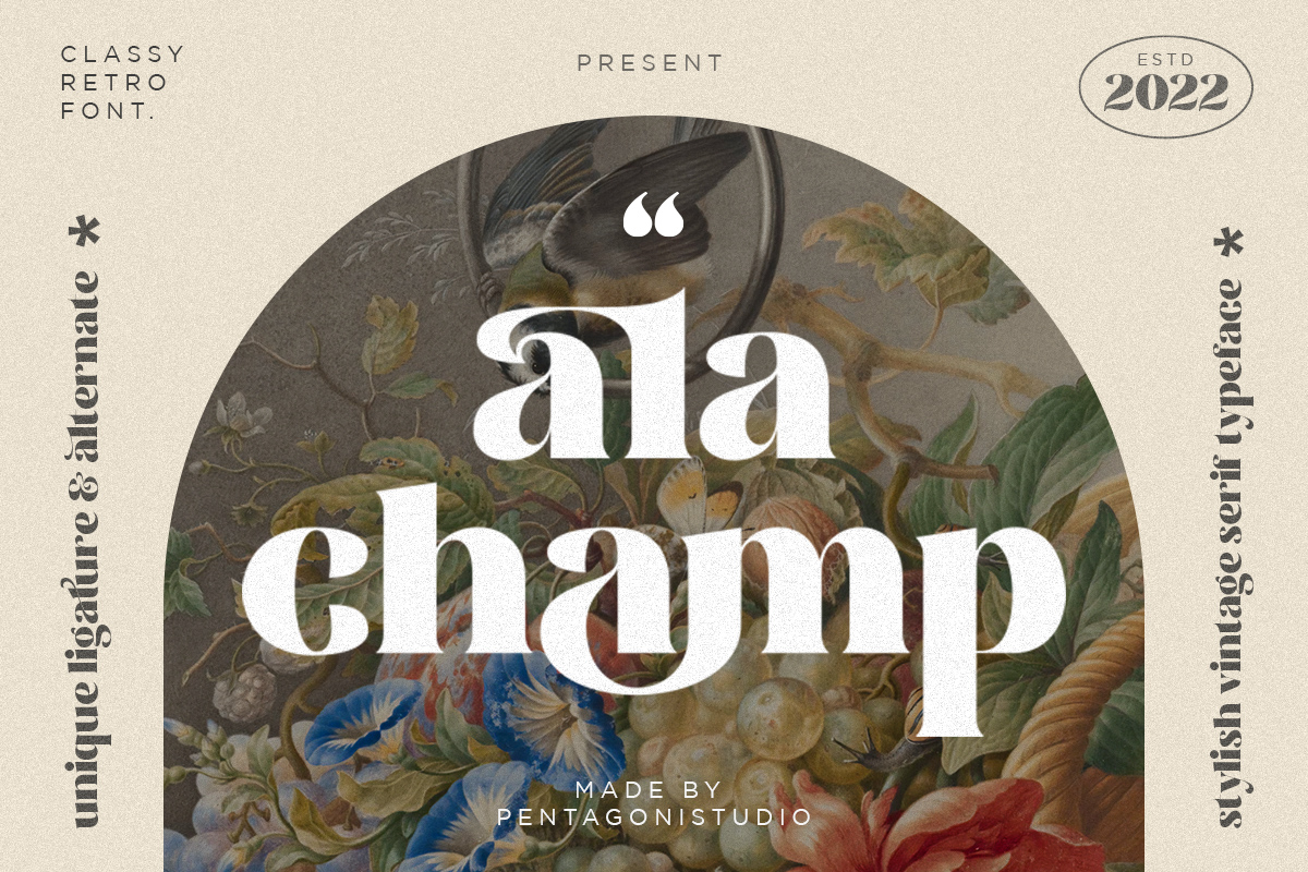 폰트 Ala Champ