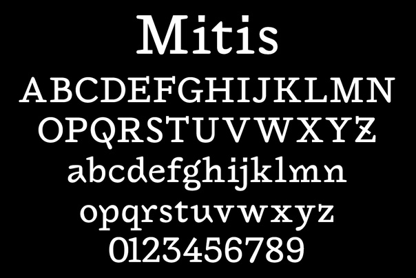 폰트 Mitis