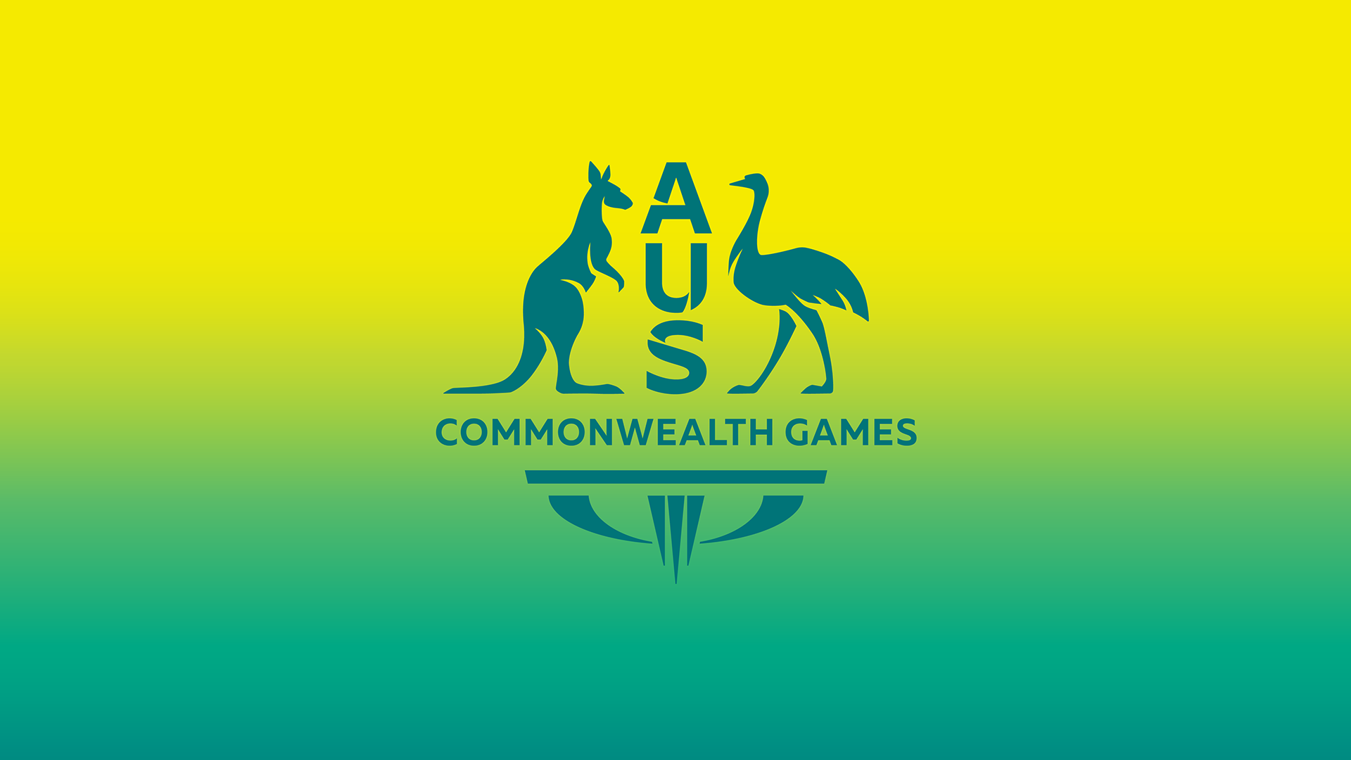 폰트 Commonwealth Games Australia