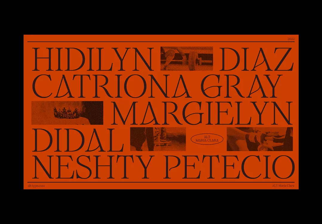 폰트 ALT Maria Clara