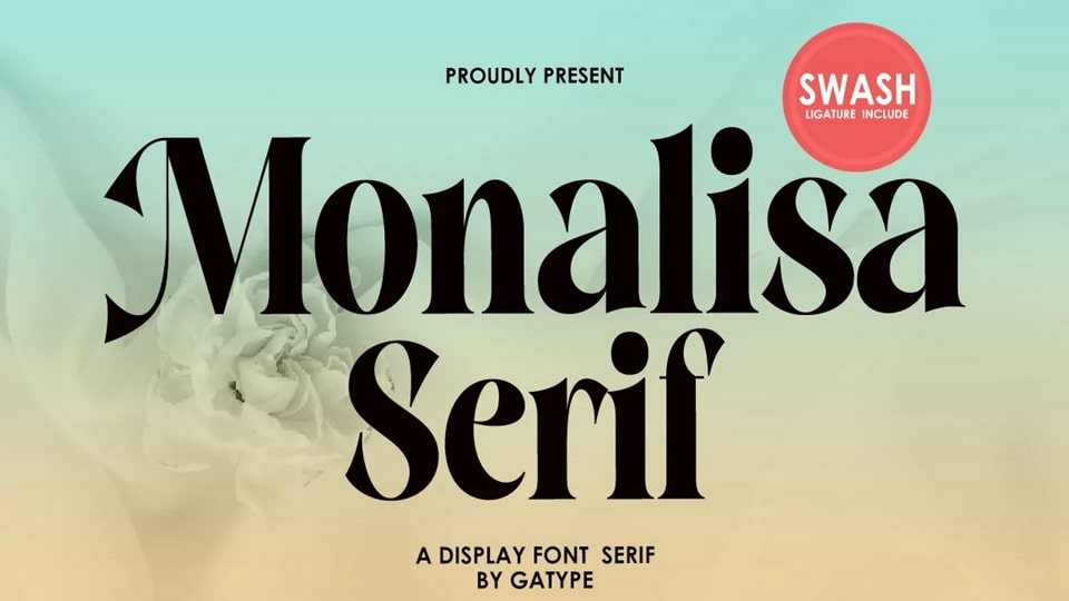 폰트 Monalisa Serif