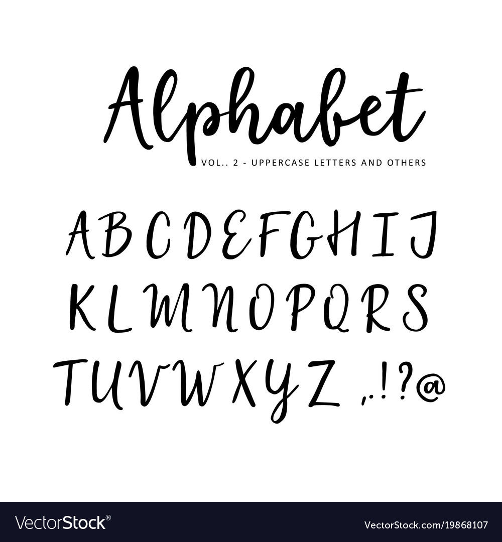 폰트 Special Alphabets