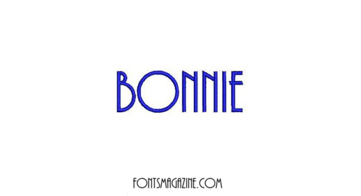 폰트 Bonnie Condensed
