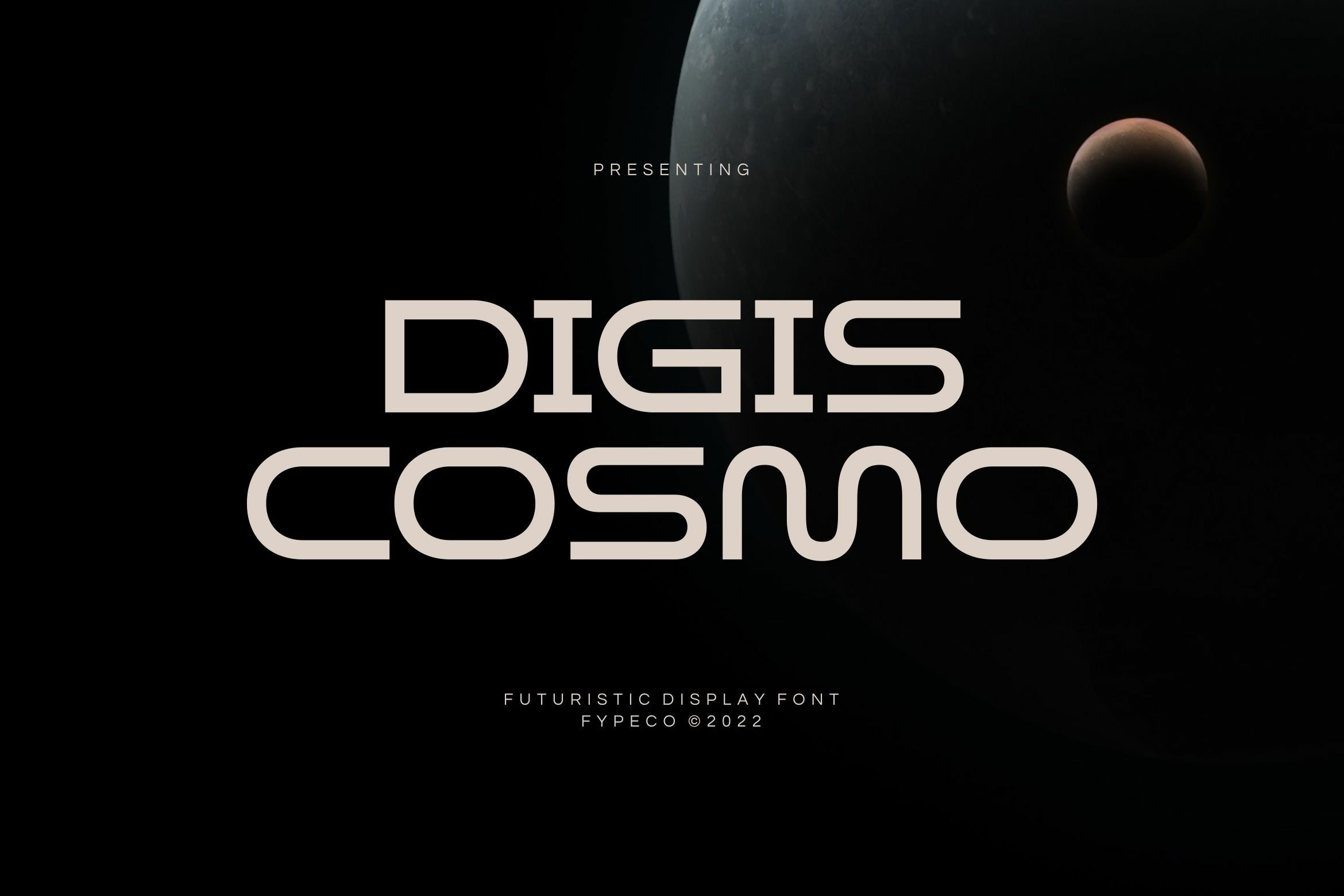 폰트 Digis Cosmo