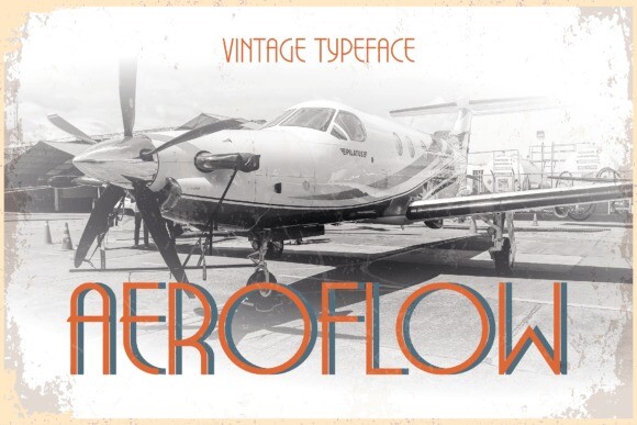 폰트 Aeroflow