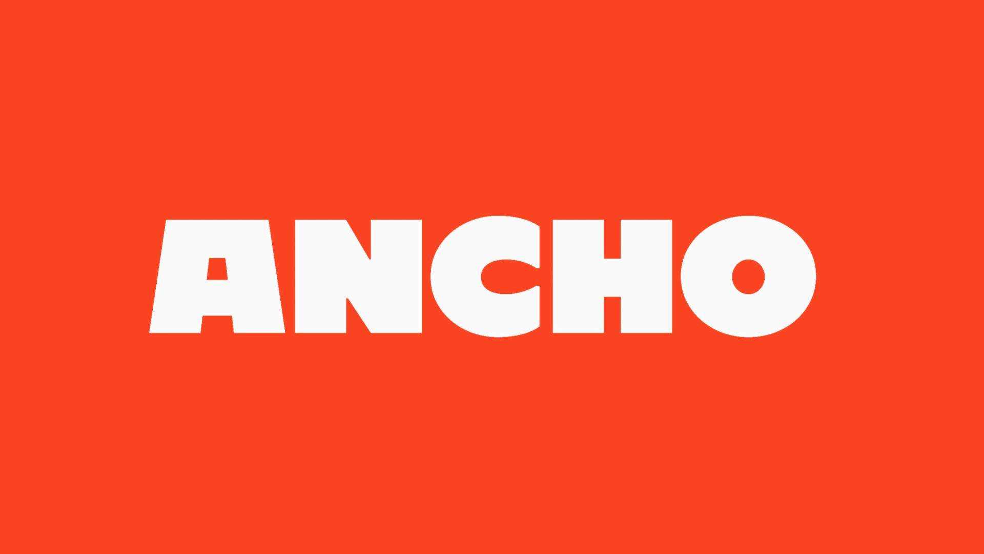 폰트 Ancho