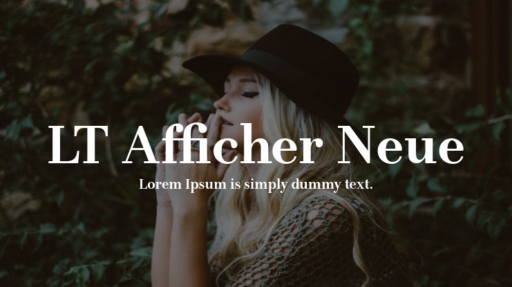 폰트 LT Afficher Neue