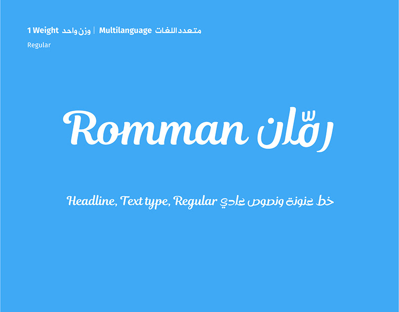 폰트 RTL Romman