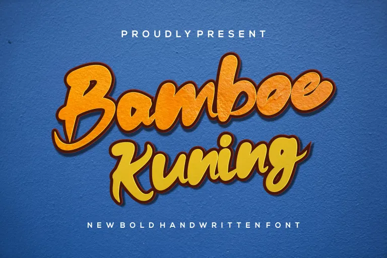 폰트 Bamboe Kuning