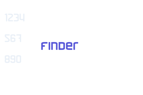 폰트 Finder