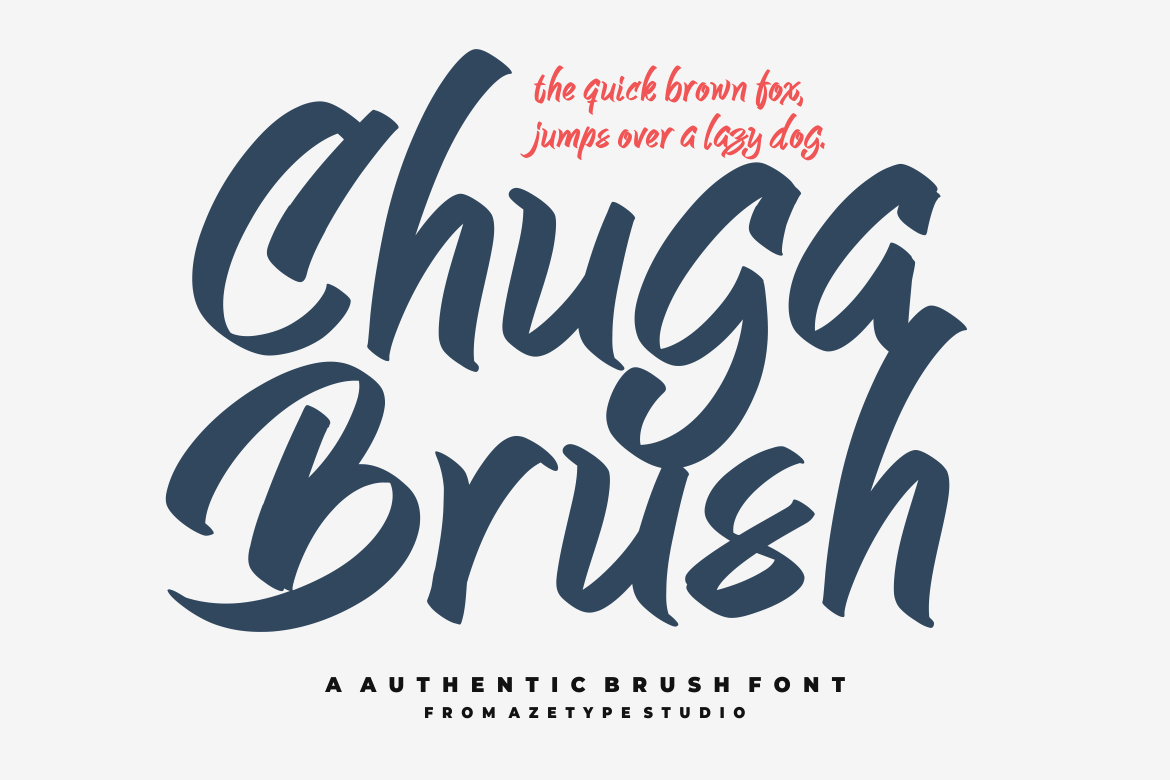 폰트 AZ Chuga Brush