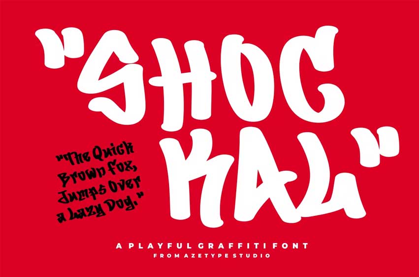 폰트 AZ Shockal