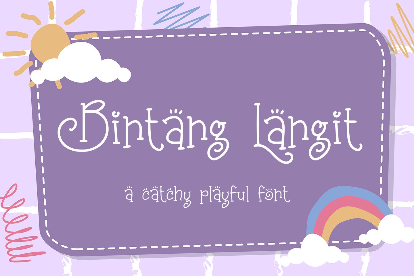 폰트 Bintang Langit