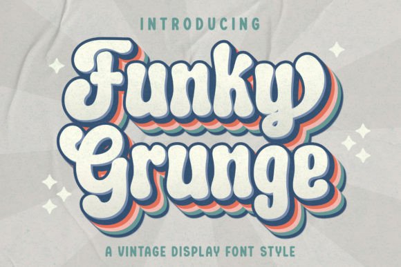 폰트 Funky Grunge