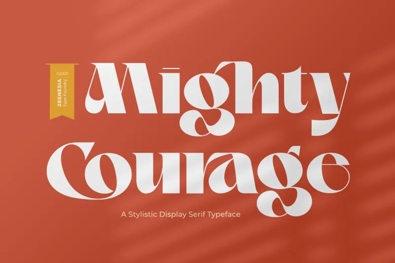 폰트 Mighty Courage