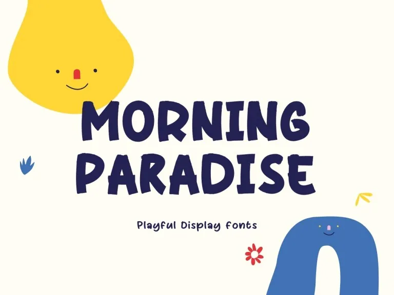 폰트 Morning Paradise