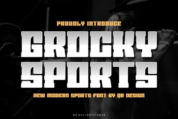폰트 Grocky Sports