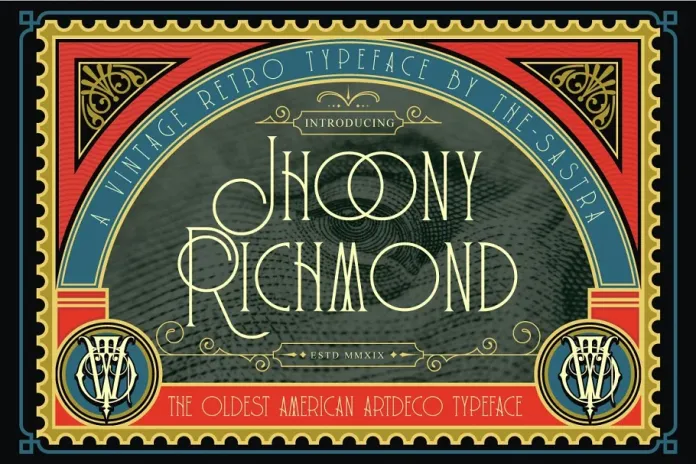 폰트 Jhoony Richmond