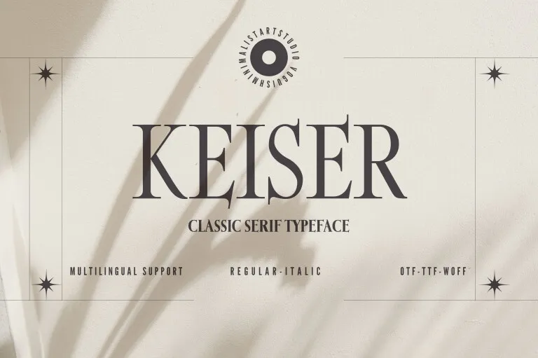 폰트 Keiser