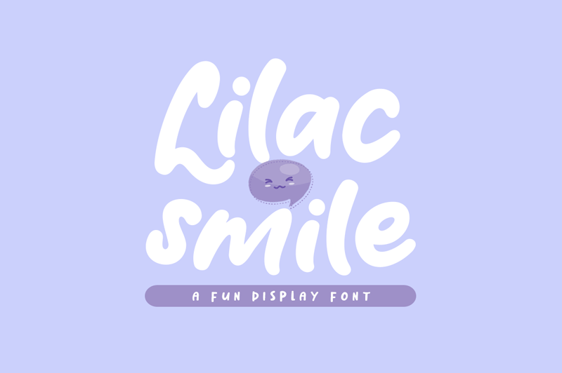 폰트 Lilac Smile