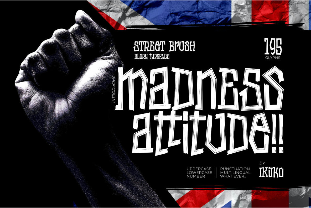 폰트 Madness Attitude