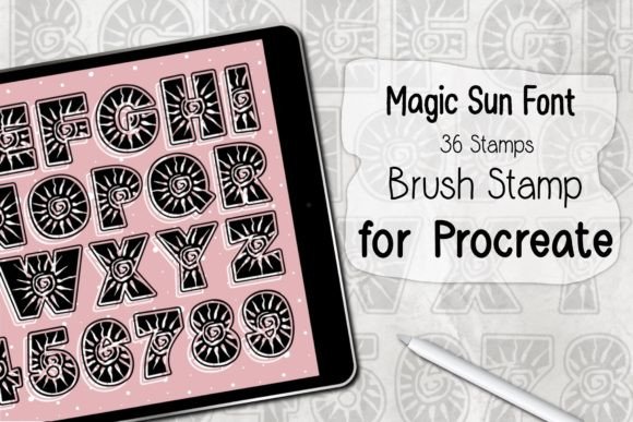 폰트 Magic Sun