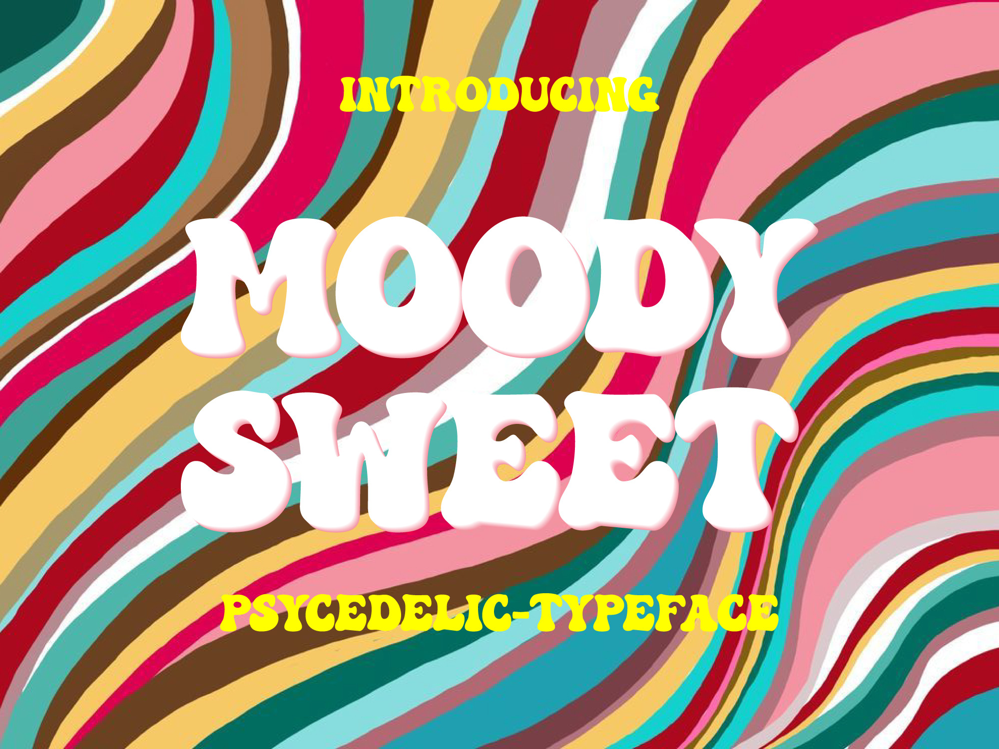 폰트 Moodysweet