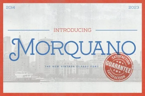 폰트 Morquano