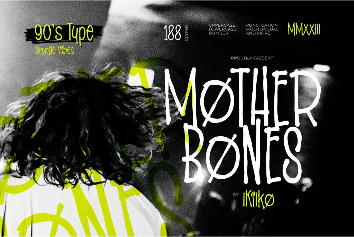폰트 Mother Bones