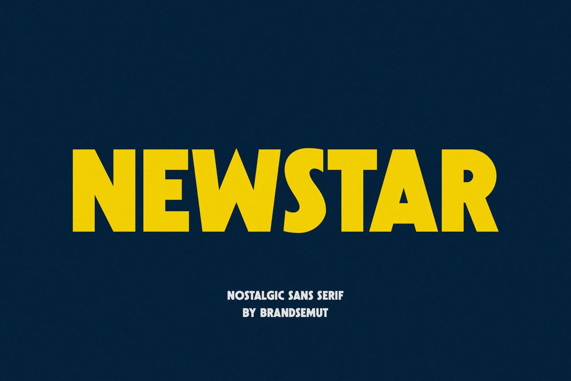 폰트 Newstar