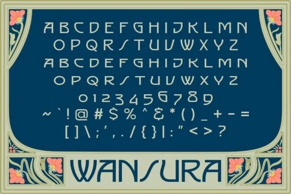 폰트 Wansura
