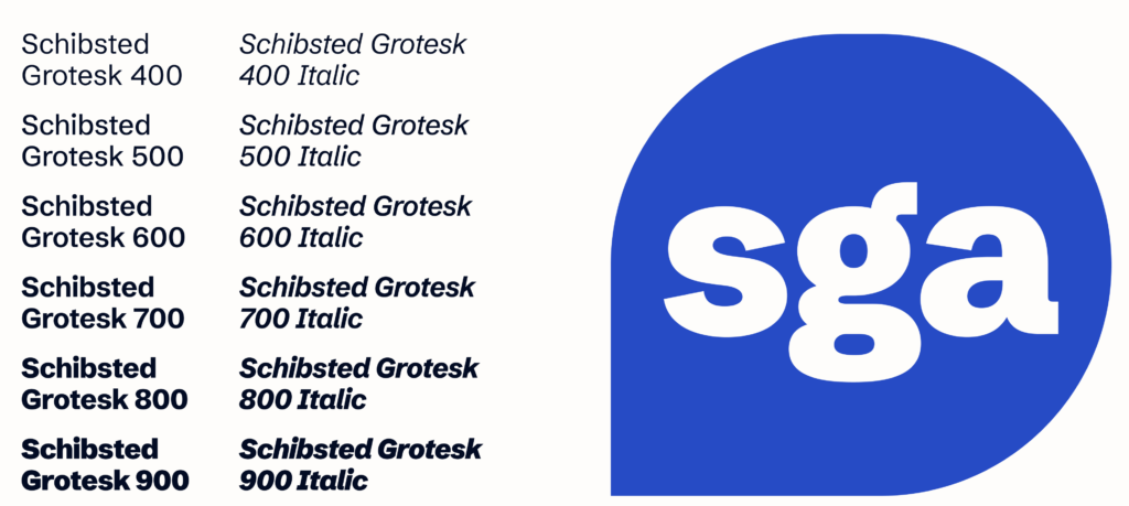 폰트 Schibsted Grotesk