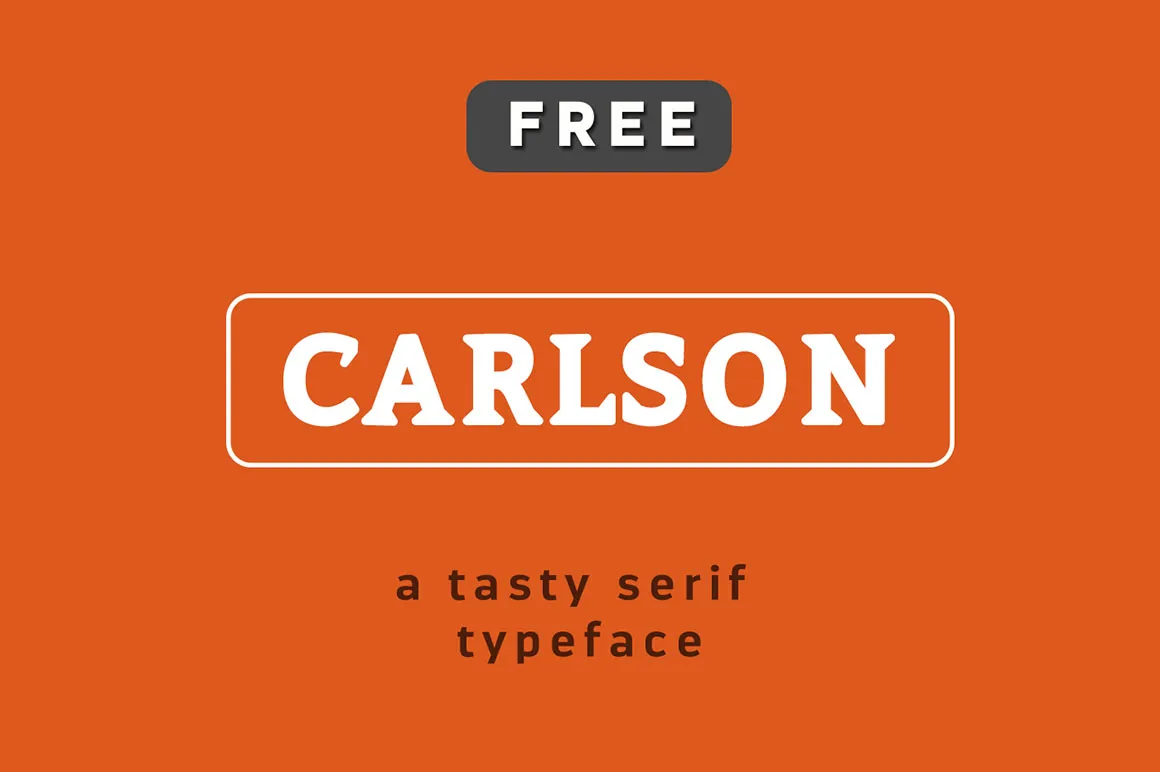 폰트 Carlson