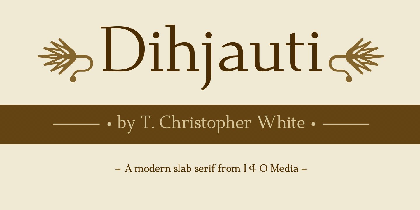 폰트 Dihjauti