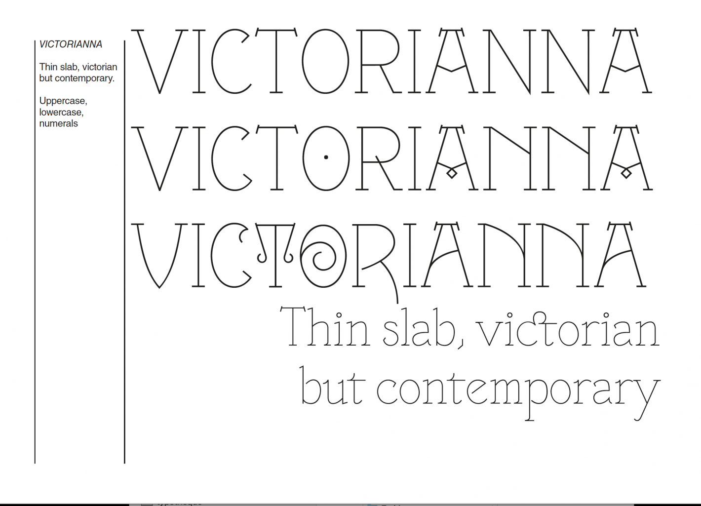 폰트 VTF Victorianna