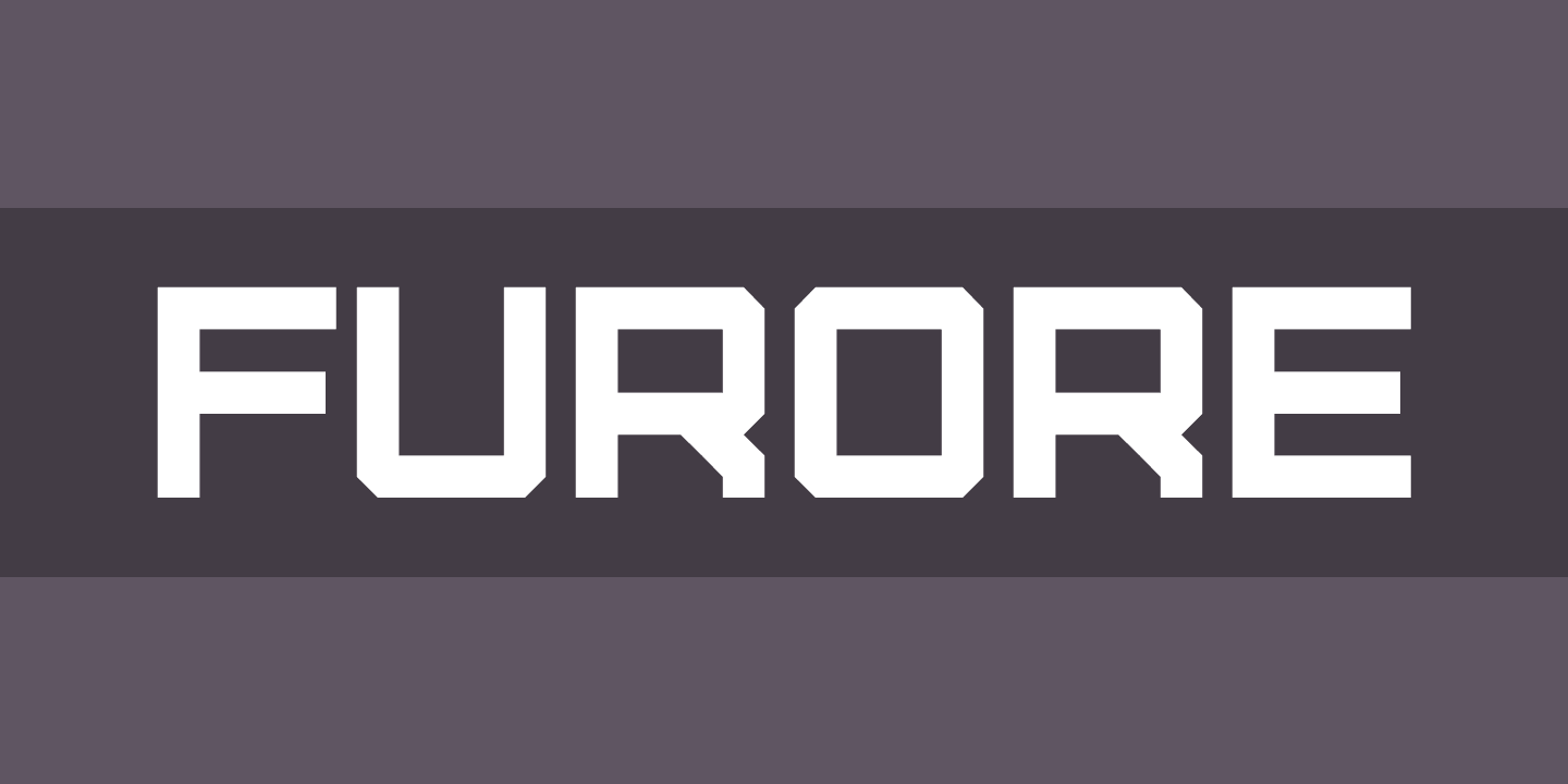 폰트 Furore