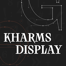 폰트 Kharms Display